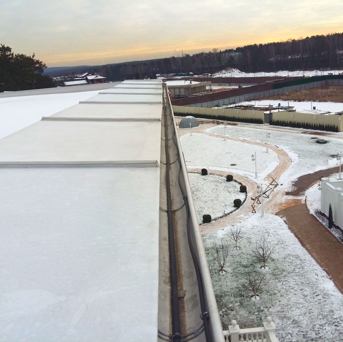 Обогретая кровля в Балашихе МО