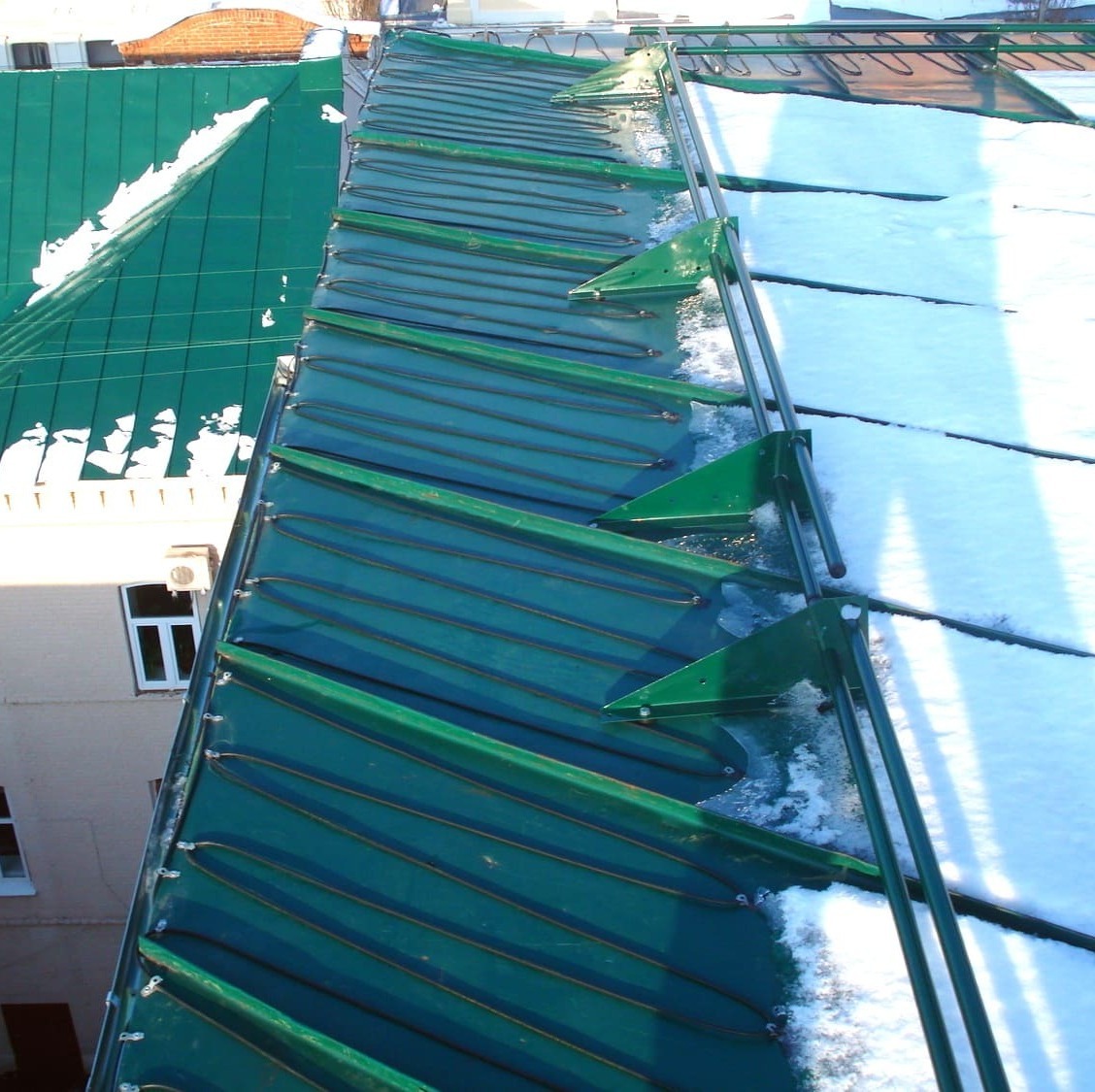 Обогретая кровля в Балашихе