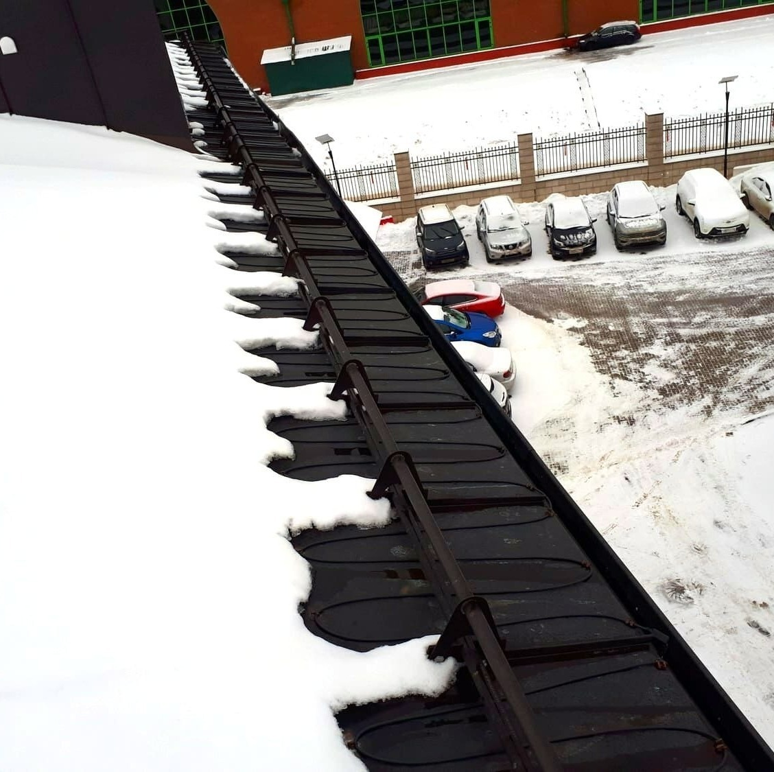 Обогрев кровли, монтаж выполнен в Ногинске Московской области, изображение 3