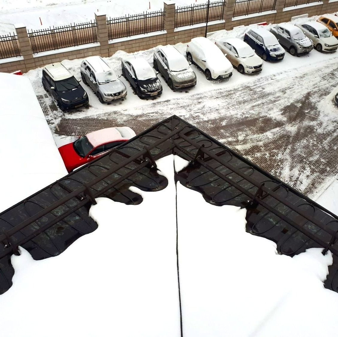 Устроенный обогрев кровли в Химках Московской области