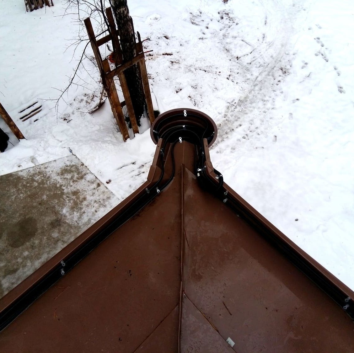 Монтаж обогрева кровли в Москве